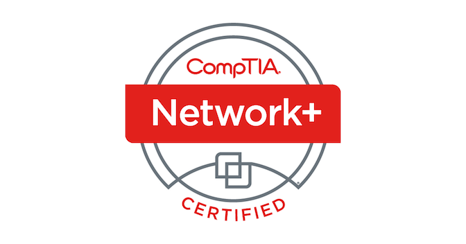 CompTIA Network+ Certified badge